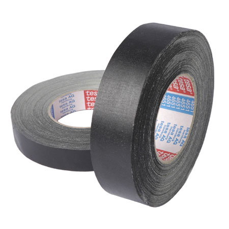 Tesa Tape - coated cloth - 50m - black
