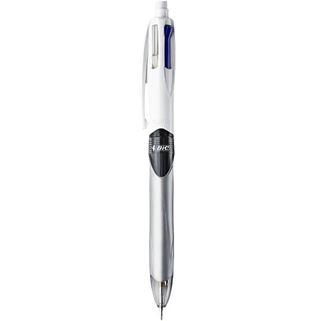 Bic 4Colours 3+1HB - multifunctionele pen - 3-kleurige balpen & vulpotlood (0.7mm) - navulbaar