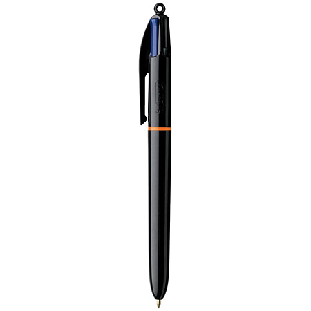 Bic 4Colours Pro - stylo-bille rétractable à 4 couleurs - rechargeable - pointe moyenne