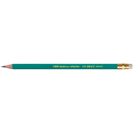 Bic ECOlutions Evolution - graphite pencil - HB - with eraser tip