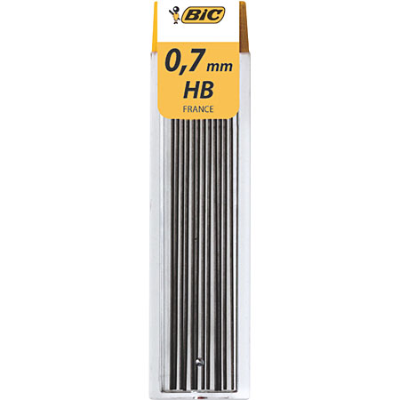 Bic Criterium - case of 12 graphite leads - 0,7mm - HB