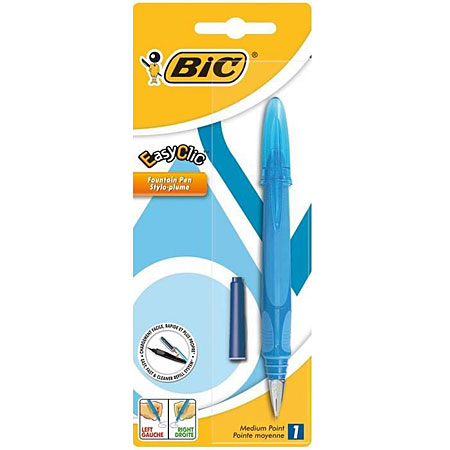 Bic EasyClic - stylo-plume + 1 cartouche