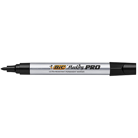 Bic Marking Pro - permanente marker - conische punt 3.9mm - zwart