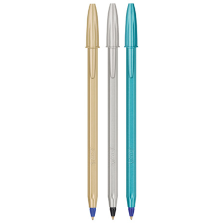 Bic Cristal Glacé - navulbare balpen - medium punt