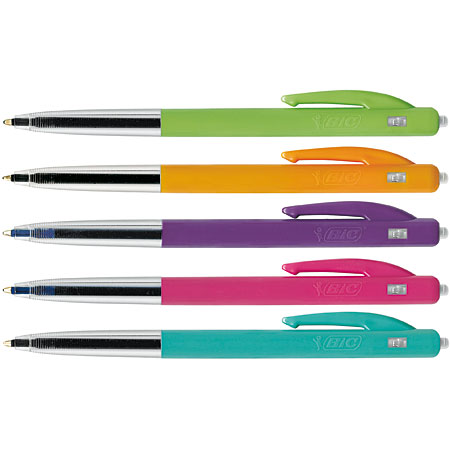Bic M10 Original Ultracolor - stylo-bille rétractable - pointe moyenne