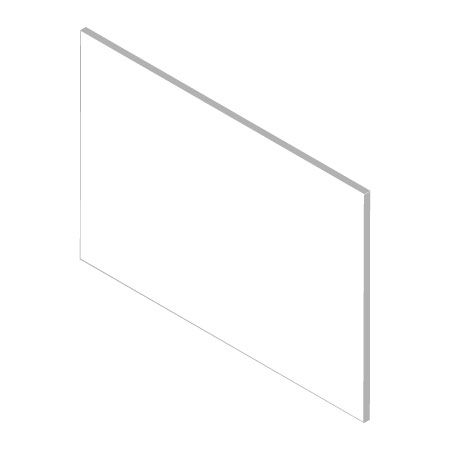 Bieffe Melamine plank voor tekentafel - dikte 2,2cm