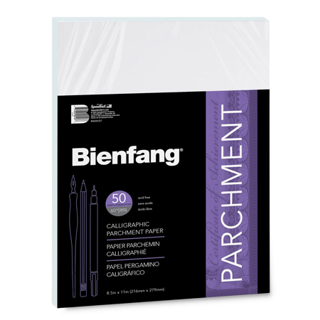 Bienfang Parchment - calligraphy pad - 50 sheets 89g/m² - 21.6x27.9cm