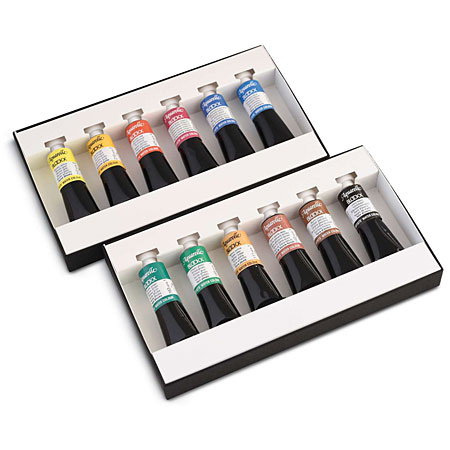 Blockx Artists' quality watercolour - cardboard box - assorted 15ml tubes