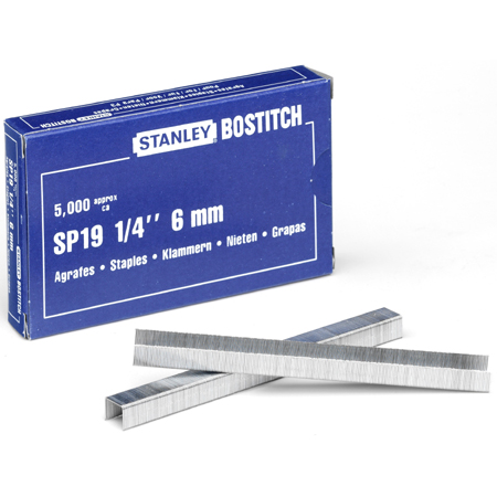Bostitch SP19-6 - box of 5000 staples for P3