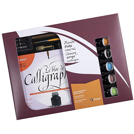 Brause Calligraphy Gift box - 1 ni-holder, nibs & accessories