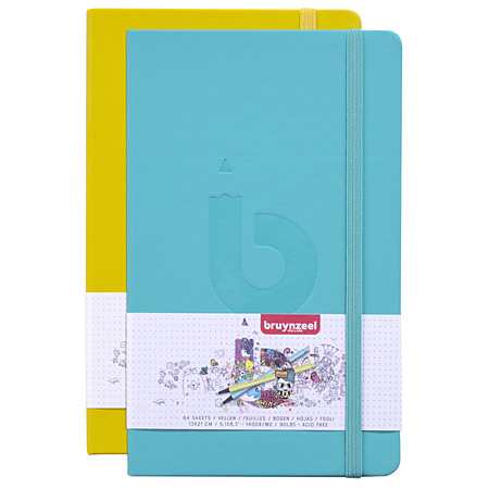 Bruynzeel Bullet Journal - notebook - hard cover - 128 pages - 13x21cm - dot