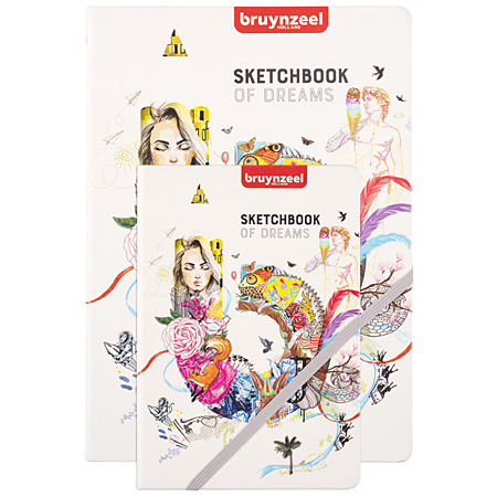 Bruynzeel Creative - album de dessin - couverture rigide - 80 feuilles 140g/m²