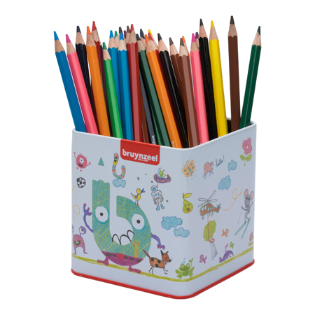 Bruynzeel Super Colour Pencil - metal box - 60 colour pencils