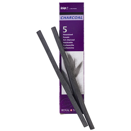 Bruynzeel Design - box of 5 charcoal sticks