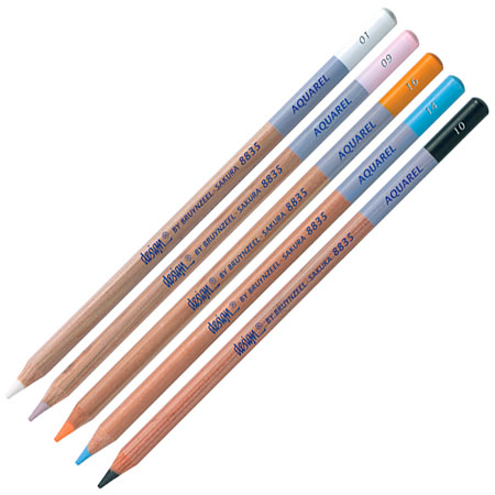 Bruynzeel Design Aquarel - crayon de couleur aquarellable