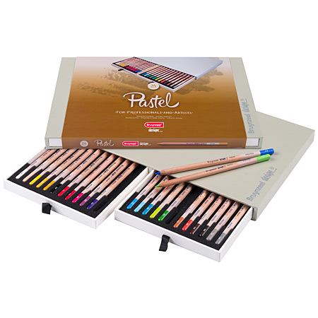 Bruynzeel Design Pastel - card box - assorted pastel pencils