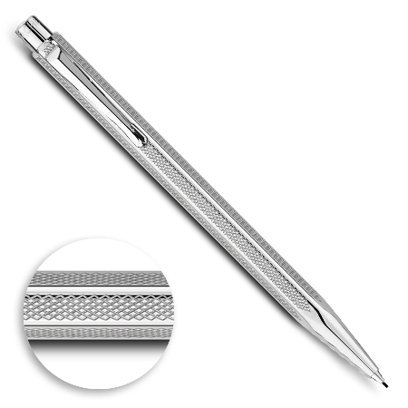 Caran d'Ache Ecridor Retro - mechanical pencil 0.7mm - platinum-plated