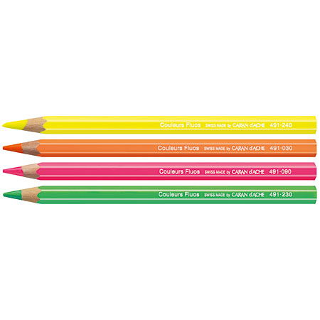 Caran d'Ache Fluo Maxi - colour pencil