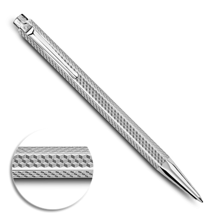 Caran d'Ache Ecridor Cubrik - ballpoint pen - platinum-plated