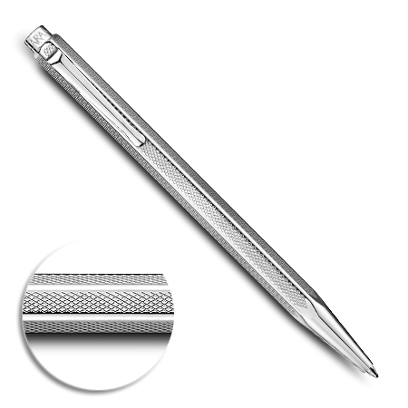 Caran d'Ache Ecridor Retro - ballpoint pen - platinum-plated