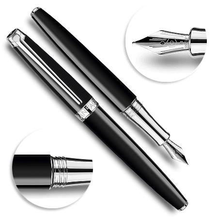 Caran d'Ache Léman - fountain pen - cardboard case - medium