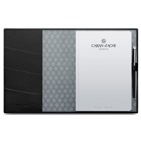 Caran d'Ache Léman - cahier en cuir de veau pour carnet A5 - 22x17.5cm