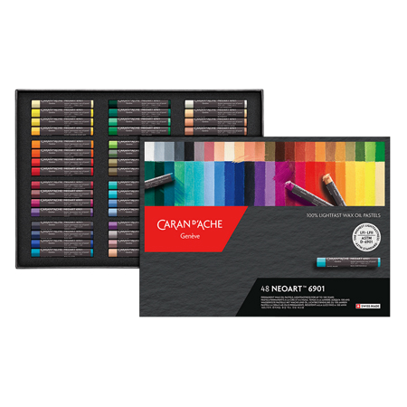 Caran d'Ache Caran d'Ache Neo Art 6901 - étui en carton - assortiment de pastels à l'huile et cire