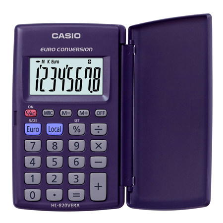 Casio JL-820VERA - zakrekenmachine