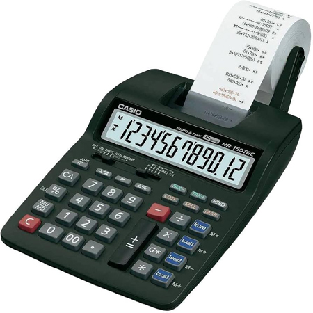Casio HR-150TEC - rekenmachine met printer