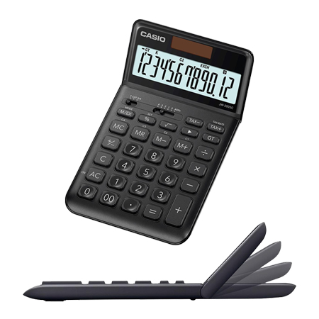 Casio JW-200S - kantoor rekenmachine - solar - verstelbaar