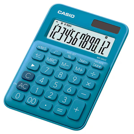 Casio MS-20UC - kantoor rekenmachine - solar