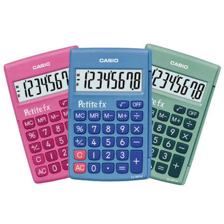 Casio Petite fx - wetenschappelijke rekenmachine