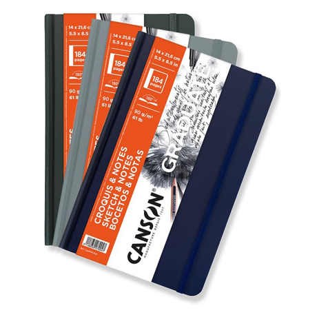 Canson Graduate Sketch & Notes - hardcover notebook - 90 sheets 90g/m²