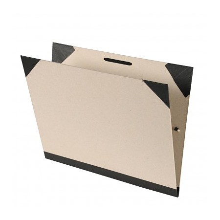 Canson Customisable art folio - grey cardboard - elastics closing