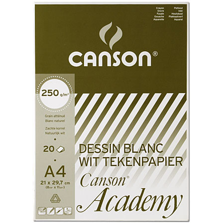 Canson Academy - drawing pad - 20 sheets 250g/m²