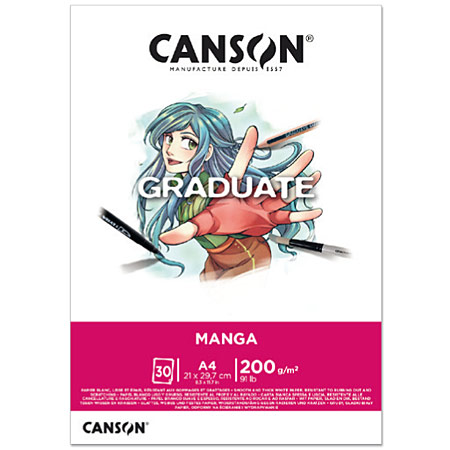 Canson Graduate Manga - marker pad - 30 sheets 200g/m²