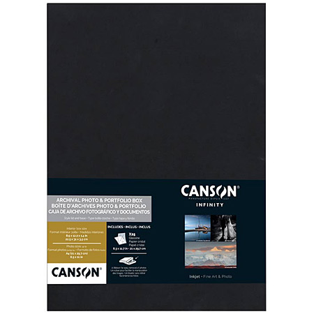 Canson Infinity - boîte d'archives pour photos A4 - 22,5x31x3,5cm