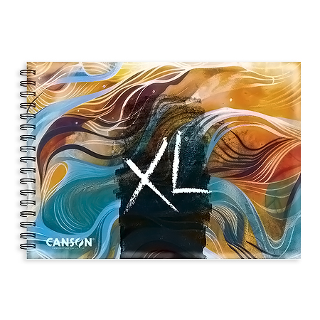 Canson XL Croquis - album croquis spiralé - couverture rigide - 80 feuilles - 14.8x21cm (A5) 90g/m²