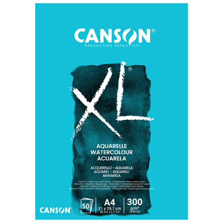 Canson XL Watercolour - watercolour pad 300g/m²