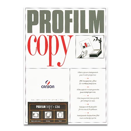 Canson Profilm-Copy paper - transparency film for overhead projection - 0,10mm - box of 100 sheets