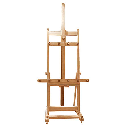 Cappelletto Studio easel - oiled beech wood - canvas up to 155cm