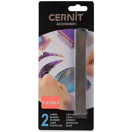 Cernit Accessories - set of 2 blades - flexible