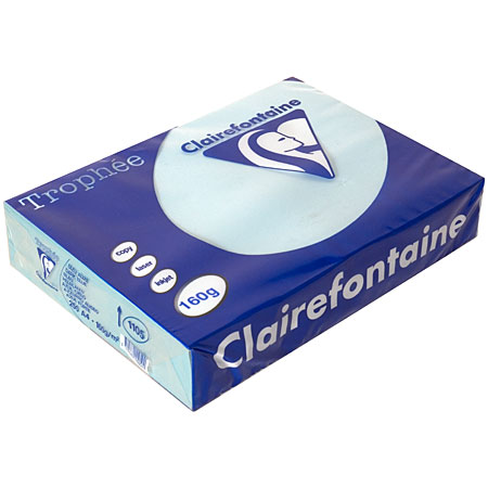 Clairefontaine Trophée - multifunctioneel gekleurd papier - 160gr/m² - riem 250 vellen A4
