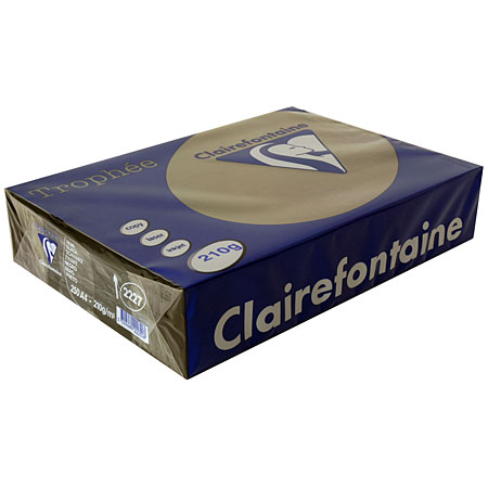 Clairefontaine Trophée - multifunctioneel gekleurd papier - 210gr/m² - riem 250 vellen A4