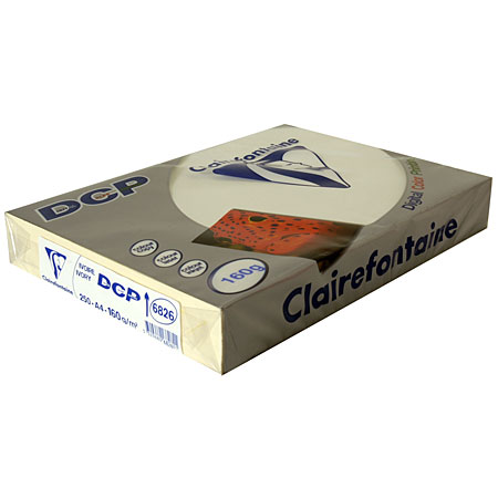 Clairefontaine DCP - papier multifonction coloré - rame de feuilles A4 - ivoire