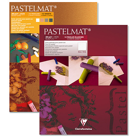 Clairefontaine Pastelmat - pastel paper pad 12 sheets 360g/m² - Schleiper -  Complete online catalogue