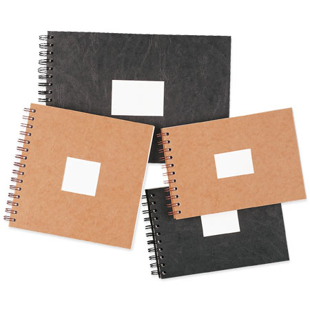 Clairefontaine Travel pad - leather-texture cover - 100% cotton rag paper - 300g/m² rough