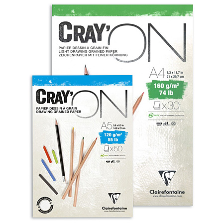 Clairefontaine Cray'On - drawing paper pad