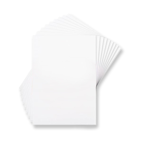 Clairefontaine Wit vloeipapier - riem van vellen 250gr/m²