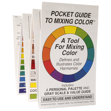 Color Wheel Company - pocket guide in english - a tool for mixing colour